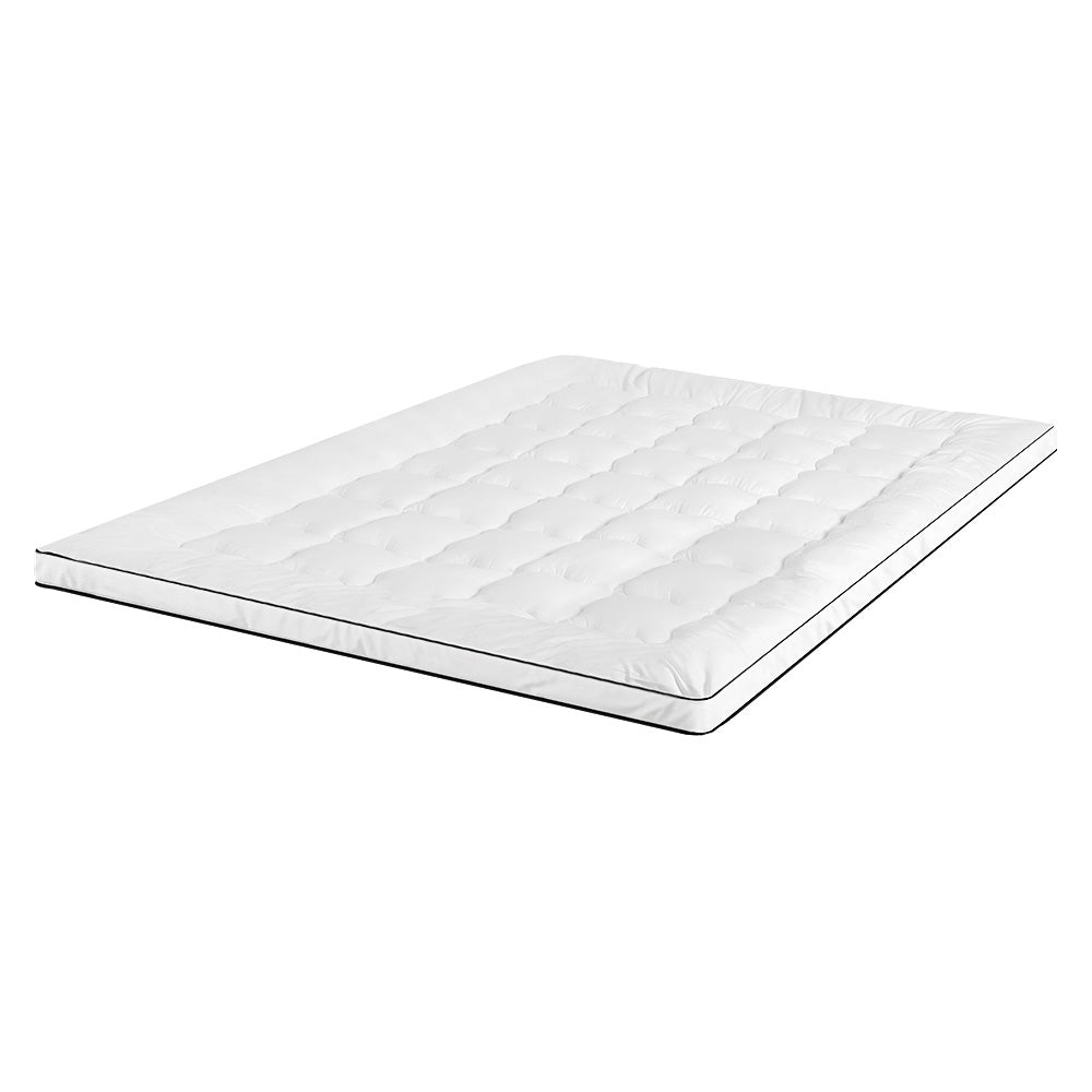 SINGLE Mattress Topper Pillowtop - White