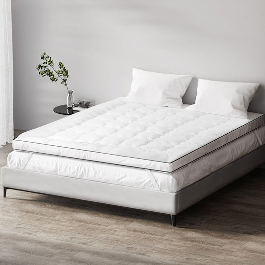 SINGLE Mattress Topper Pillowtop - White