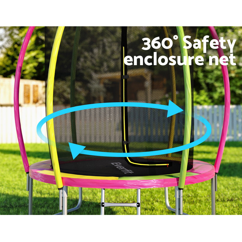 Everfit Trampoline for Kids 6ft Round Rebounder