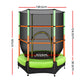 Trampoline 4.5FT Kids Trampolines Cover Safety Net Pad Ladder Gift Green