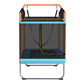 Everfit Trampoline for Kids 6FT Rectangle with Swing Enclosure Safety Net Orange
