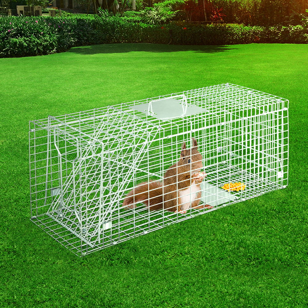 Animal Trap Humane Possum Cage Live Animal Catch Rabbit Cat Hare Fox