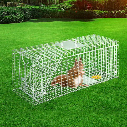 Animal Trap Humane Possum Cage Live Animal Catch Rabbit Cat Hare Fox