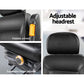 Adjustable Tractor Seat with Suspension - Black