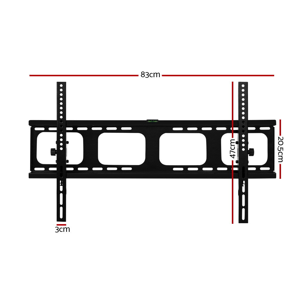 TV Wall Mount Bracket Tilt Flat Slim LED LCD Plasma 42 55 65 75 90 inch