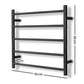 Electric Heated Towel Rail Rack 5 Bars Wall Mounted Clothes Dry Warmer