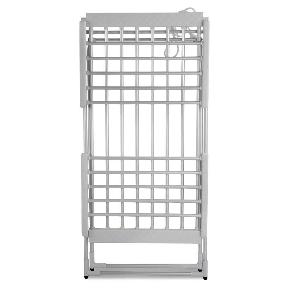 Electric Heated Towel Rail Rack 18 Bars Freestanding Clothes Dry Warmer