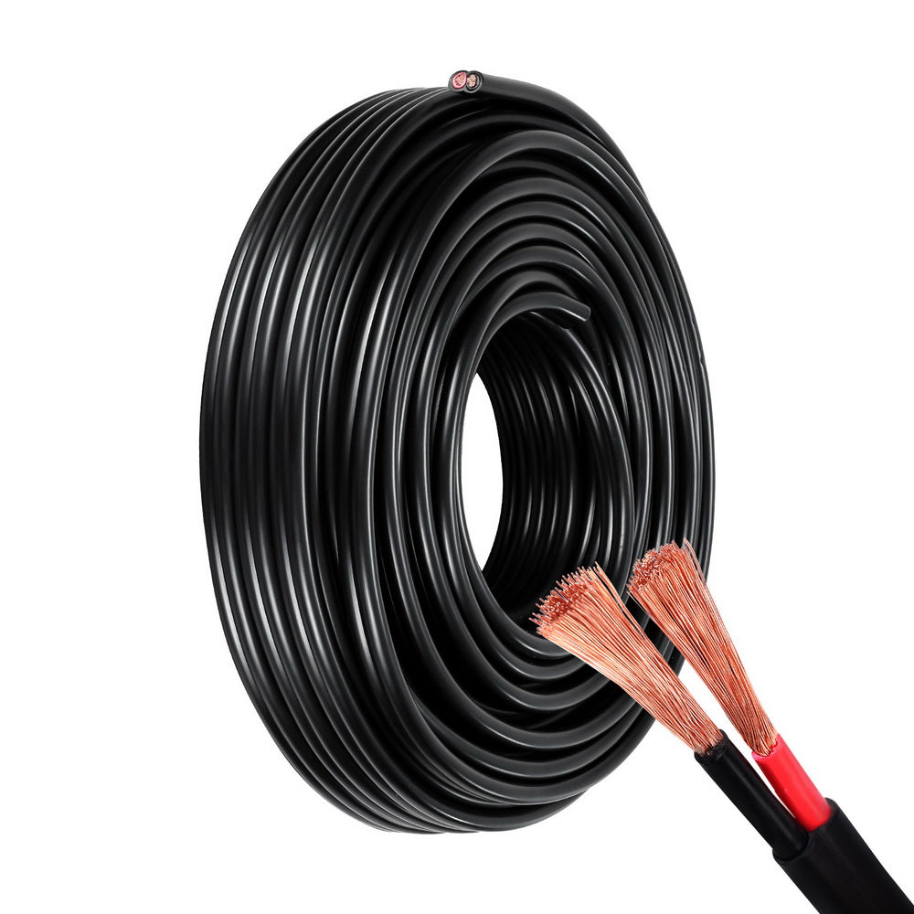 2.5mm 10m Twin Core Wire Electrical Cable Extension Car 450V 2 Sheath
