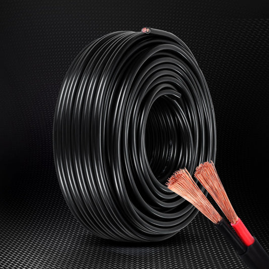 30m Twin Core Wire Electrical Cable Extension Car 450V 2 Sheath