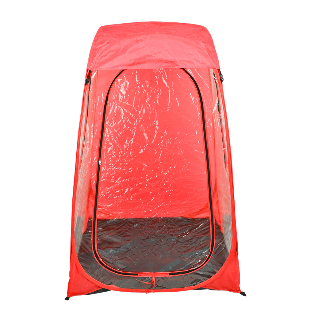 Set Of 2 Mountview Pop Up Tent Camping Weather Tents Outdoor Portable Shelter Shade - Red