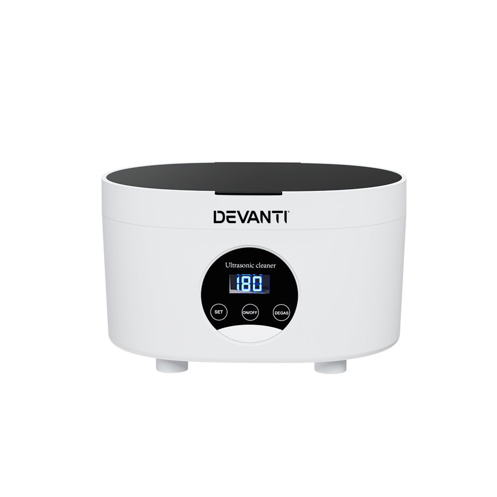 600ML Ultrasonic Cleaner Timer Jewellery Glasses Cleaning Machine Degas