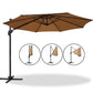 2.8m Lahaina Outdoor Umbrella with Base - Beige