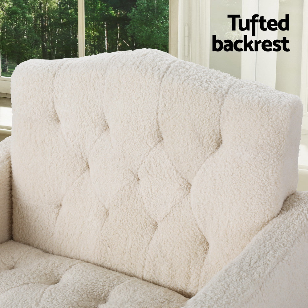 Armchair Bouclé - Beige