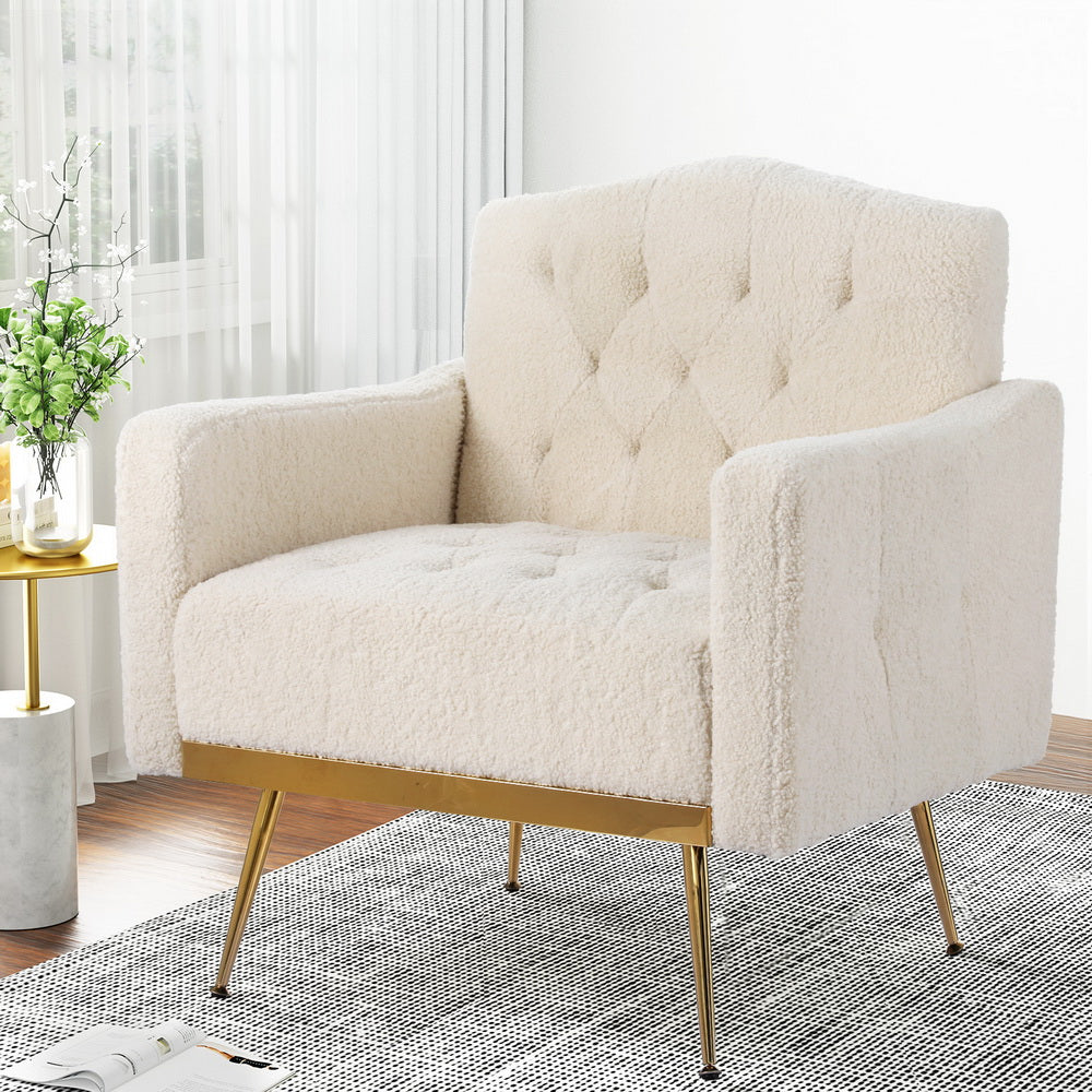 Armchair Bouclé - Beige
