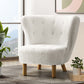 Marnie Accent Lounge Bedroom Armchair - White