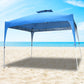 3x3m Outdoor Folding Tent Gazebo - Navy