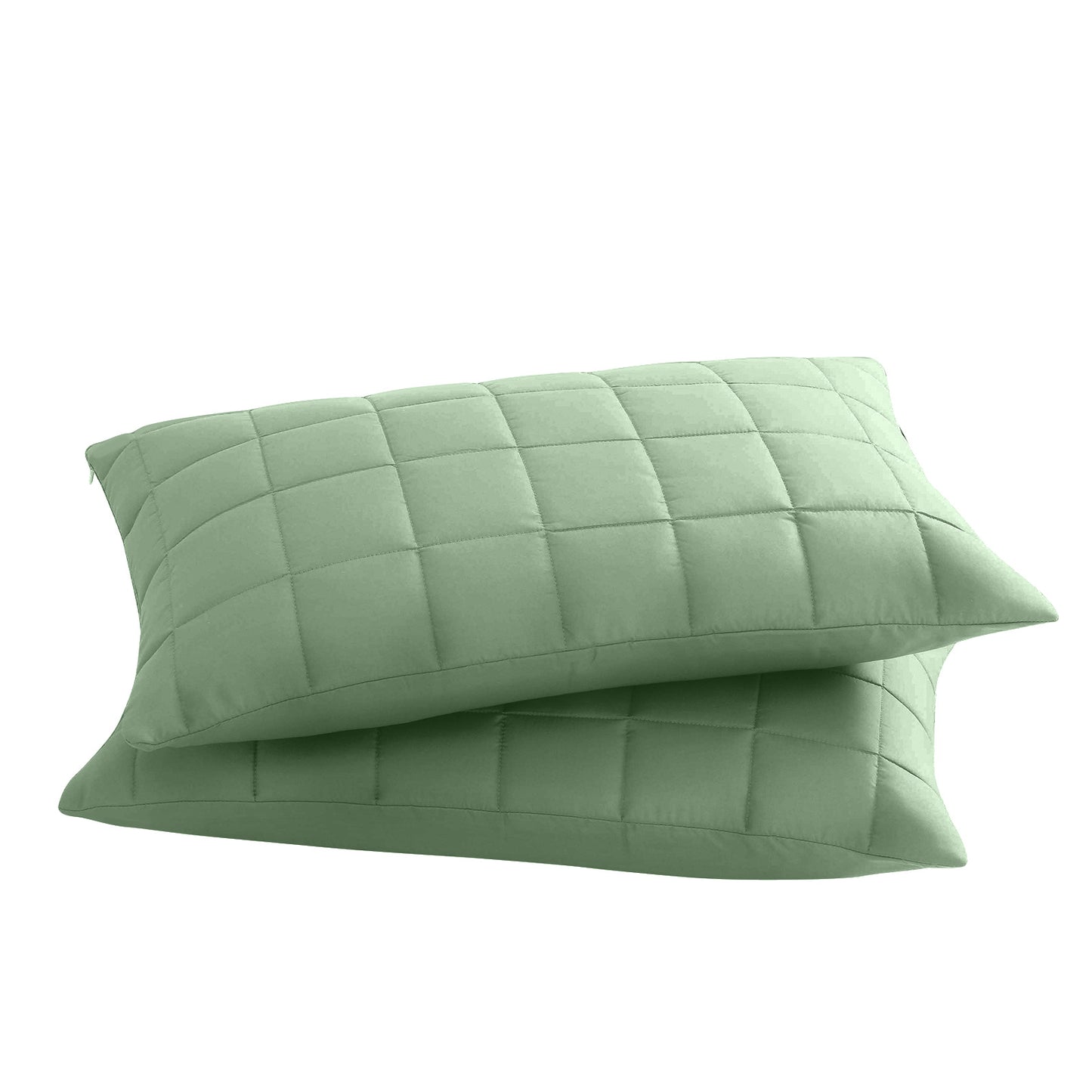 KING 3-Piece Coverlet Set Bedspread Soft Touch Easy Care Breathable - Green