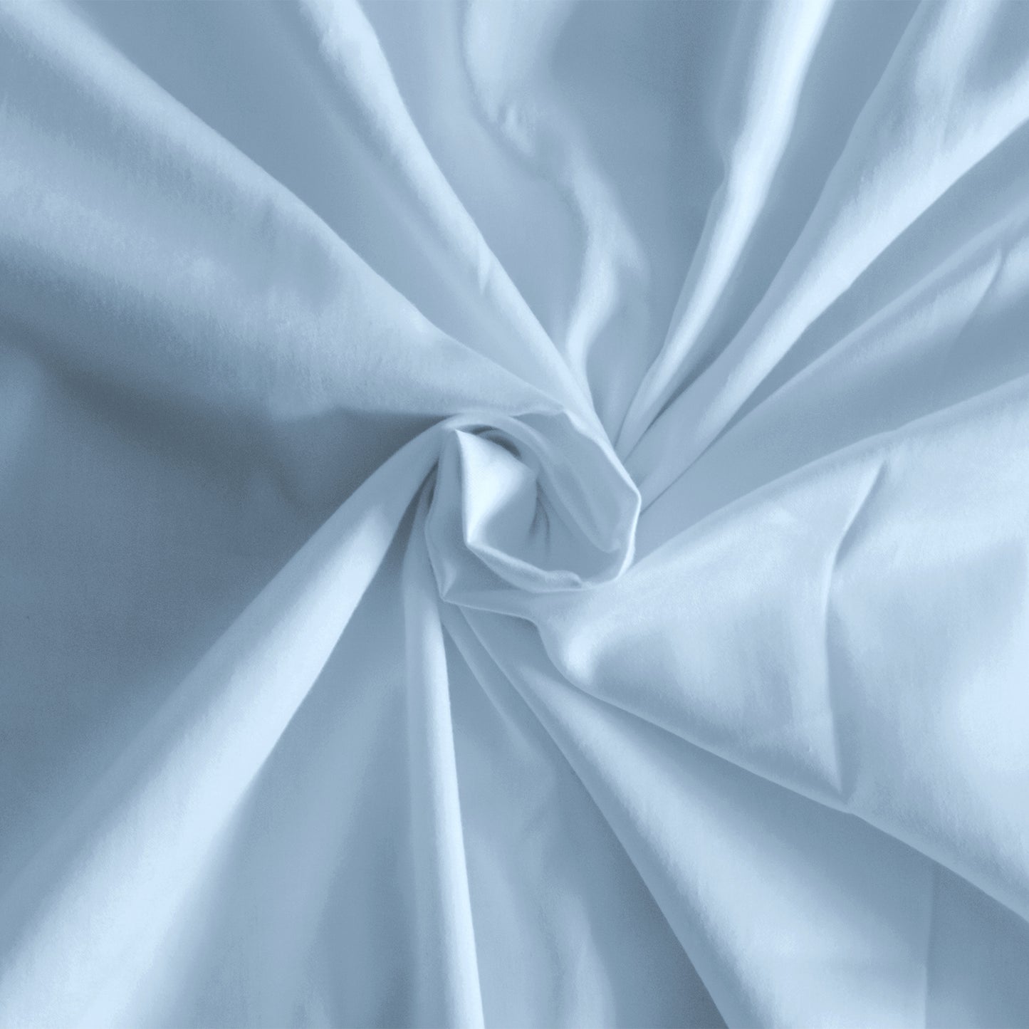KING 1000TC Hotel Grade Bamboo Cotton Quilt Cover Pillowcases Set - Blue Fog