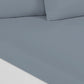 DOUBLE 1500TC 3-Piece Cotton Rich Sheet Set Ultra Soft Bedding - Indigo