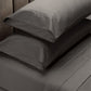 KING 1500TC Pure Soft Cotton Blend Flat & Fitted Sheet Set - Grey