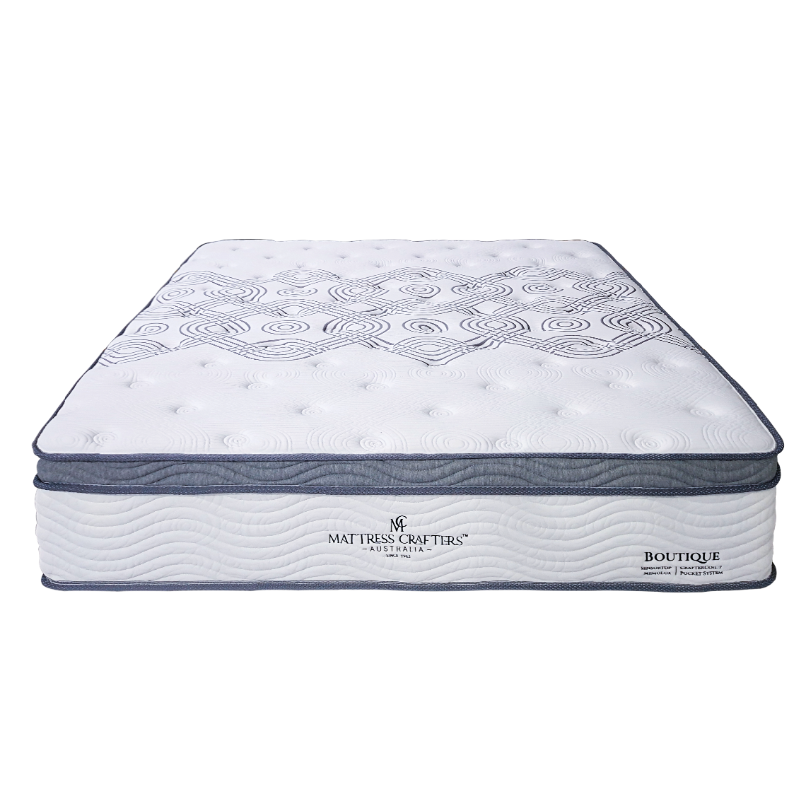 Marcellus 32cm Mattress 7 Zone Pocket Spring Memory Foam - Double