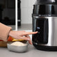 6L Air Fryer + Pressure Cooker Kitchen Appliance - Silver