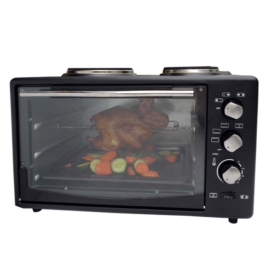 34L 1700W Portable Oven with Rotisserie Cooking