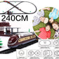 Electric Large Classic Train Set Rail Track Carriages Kids Vehicle Toy Gift