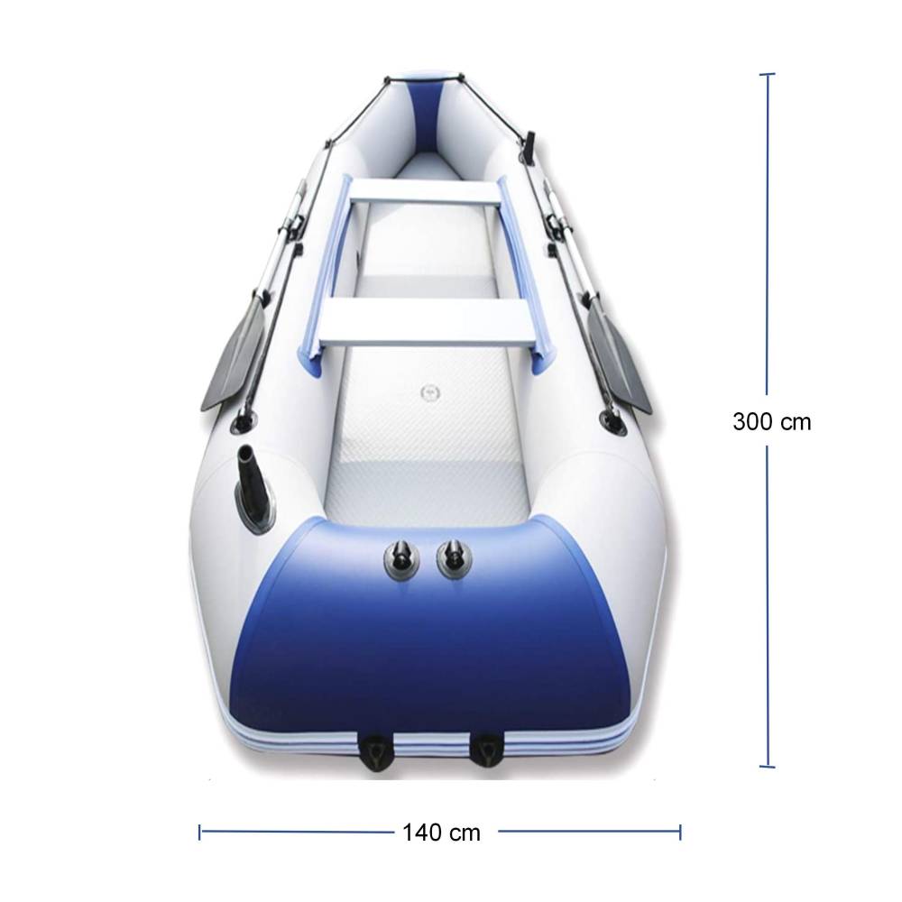 3.0m Inflatable Boat Laminated Wear Resistant Fishing Boat