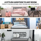 Maia Wooden Timber Bed Frame - Grey King Single
