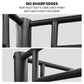 Maia 2-in-1 Metal Bunk Bed Frame with Modular Design - Dark Matte Grey Single