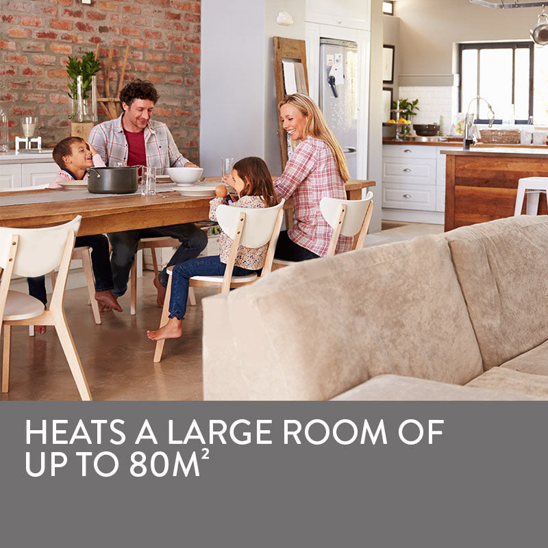 Supaheat II Natural Gas Indoor Room Heater Portable Floor Flueless