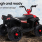 Electric Ride On ATV Quad Bike Battery Powered - Red & Black