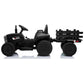 Electric Battery-Operated Ride On Tractor Toy Remote Control - Black