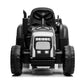 Electric Battery-Operated Ride On Tractor Toy Remote Control - Black