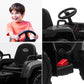 Electric Battery-Operated Ride On Tractor Toy Remote Control - Black