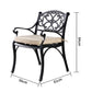 Lydia Aluminium Chair - Black