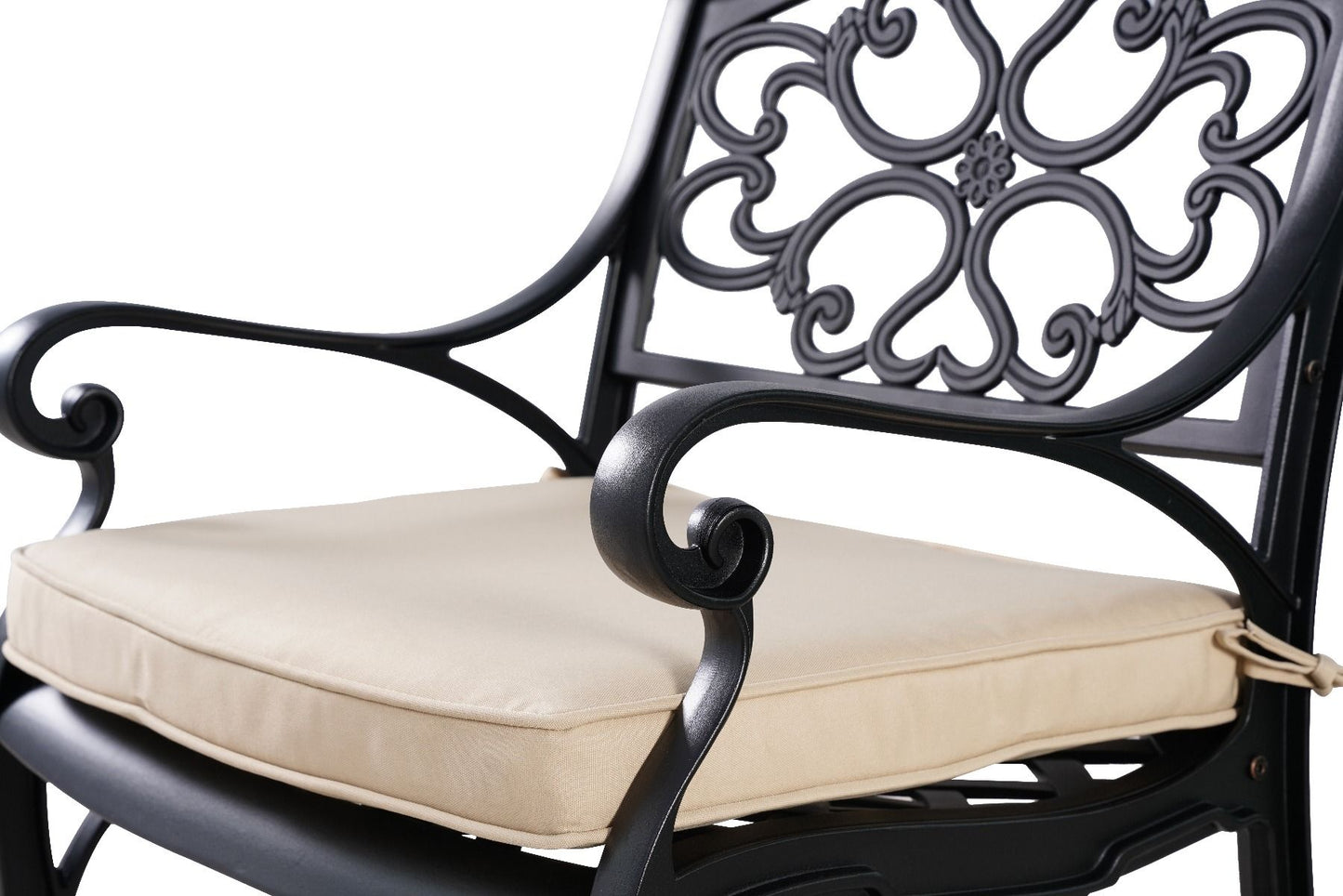 Lydia Aluminium Chair - Black