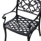 Lydia Aluminium Chair - Black