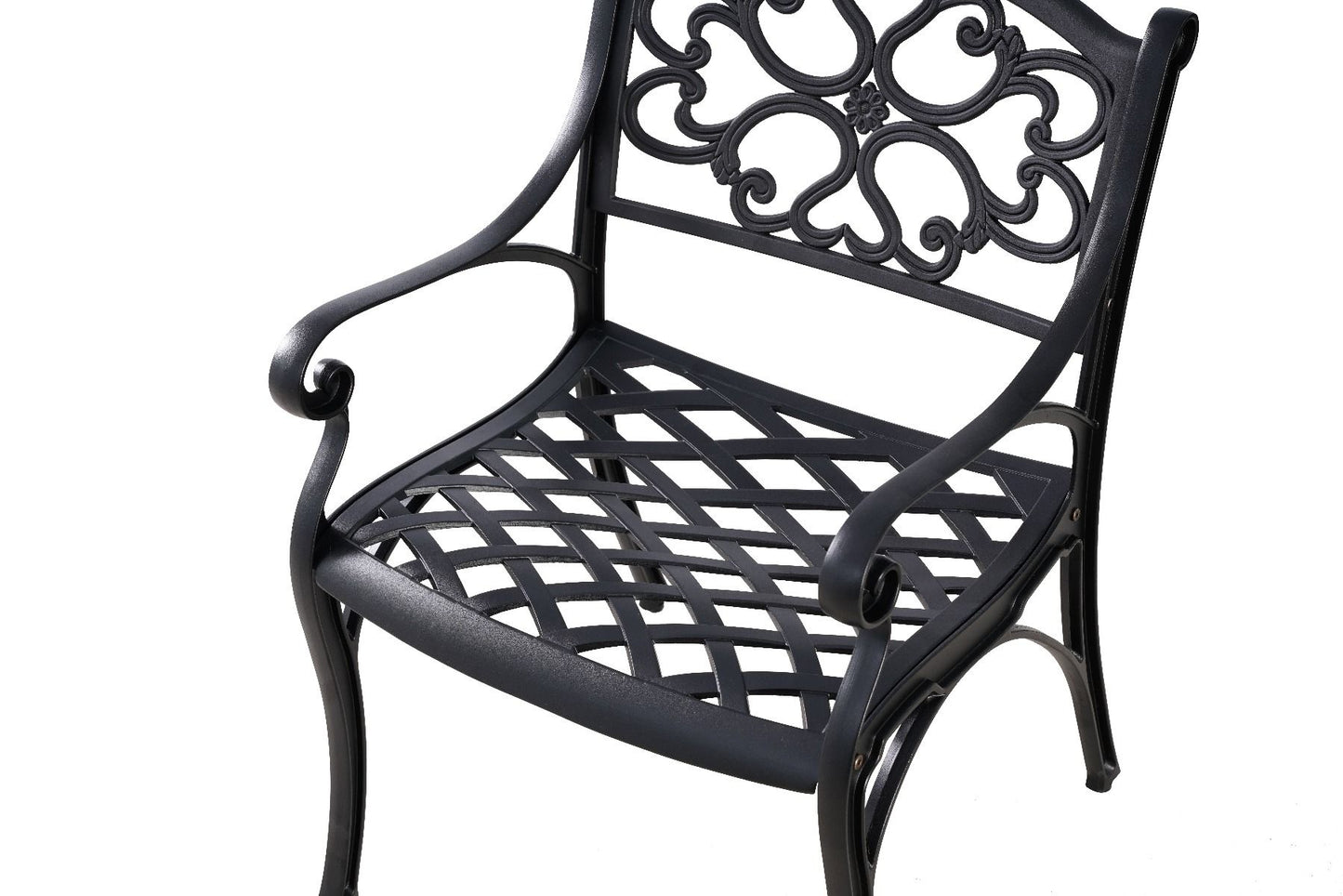 Lydia Aluminium Chair - Black