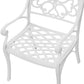 Lydia Aluminium Chair - White