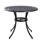 Nathan Aluminium 90cm Table - Black