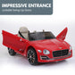 Bentley Exp 12 Speed 6E Licensed Kids Ride On Electric Car Remote Control - Red