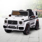 Mercedes Benz AMG G63 Licensed Kids Ride On Electric Car Remote Control - White