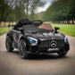 Mercedes Benz Licensed Kids Electric Ride On Car Remote Control - Black