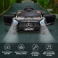 Mercedes Benz Licensed Kids Electric Ride On Car Remote Control - Black