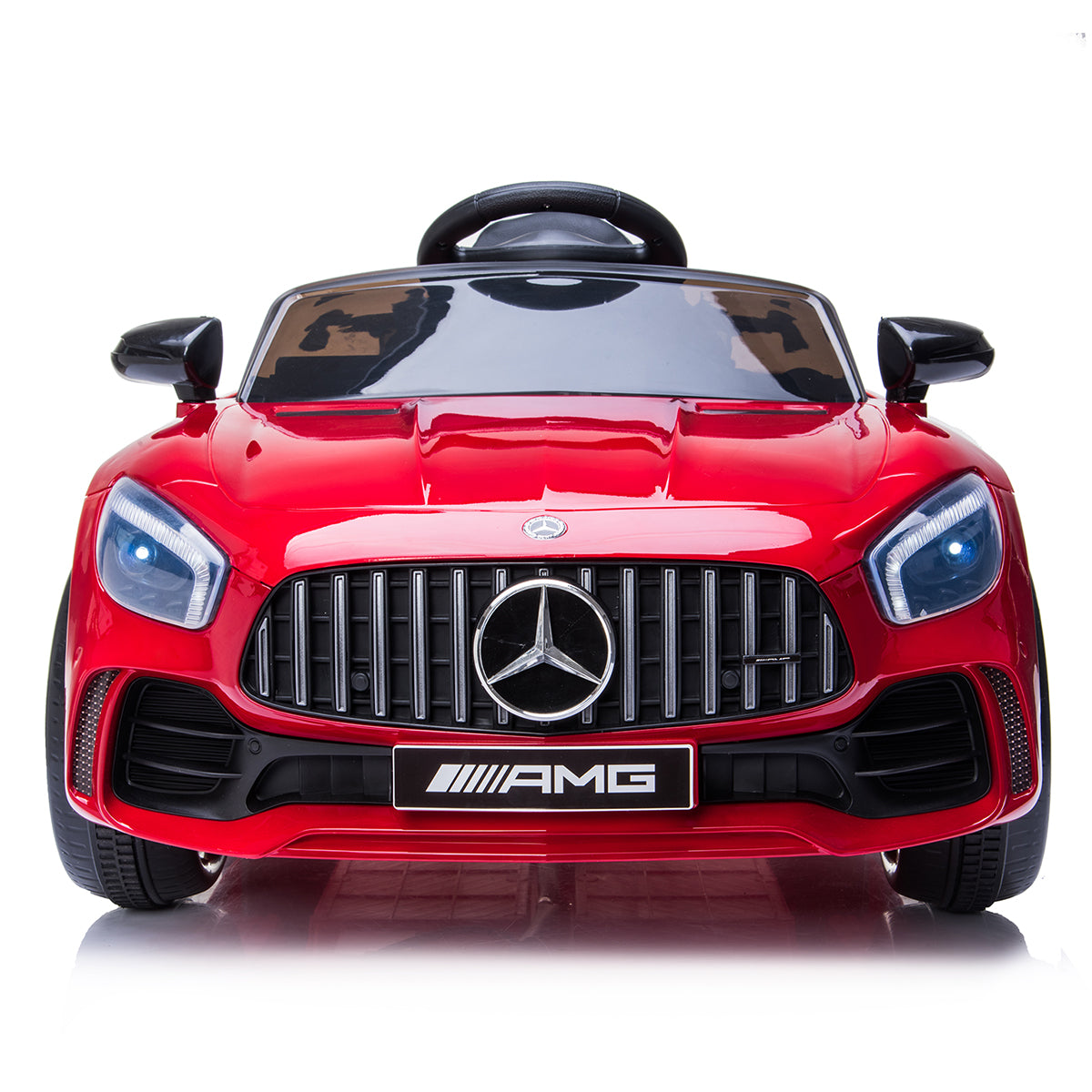 Mercedes Benz Licensed Kids Electric Ride On Car Remote Control - Red