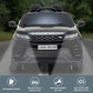 Land Rover Licensed Kids Electric Ride On Car Remote Control - Black