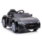 Audi Sport Licensed Kids Electric Ride On Car Remote Control - Black