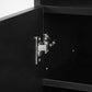 Sarantino 21 Pairs Shoe Cabinet Rack Storage Organiser 80 x 30 x 90cm in Black